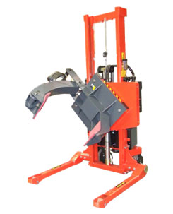 運輸、抬升并翻轉(zhuǎn)較重的卷軸類貨物 卷夾翻轉(zhuǎn)車